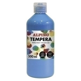 COMPRAR TEMPERA ALPINO LIQ. 500 ml AZUL CYAN