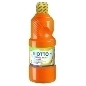 COMPRAR TEMPERA GIOTTO LAVAB.LIQ.500 ml NARANJA