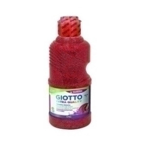 COMPRAR TEMPERA GIOTTO LIQ.GLITTER 250 ml ROJO