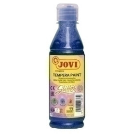 COMPRAR TEMPERA JOVI LIQ.GLITTER 250 ml AZUL