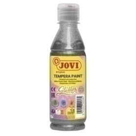 COMPRAR TEMPERA JOVI LIQ.GLITTER 250 ml PLATA