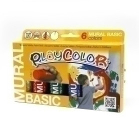 COMPRAR TEMPERA PLAYCOLOR MURAL C/6