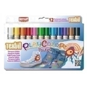 COMPRAR TEMPERA PLAYCOLOR POCKET TEXTIL C/1