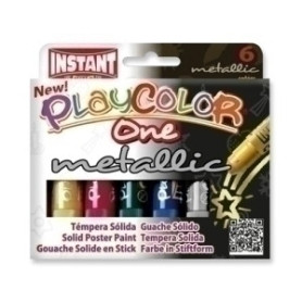 COMPRAR TEMPERA PLAYCOLOR MET. ONE C/6