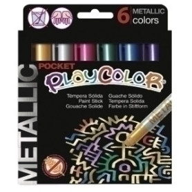 COMPRAR TEMPERA PLAYCOLOR MET. POCKET C/6