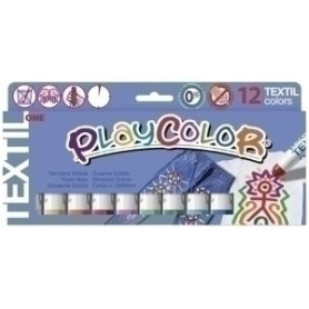 COMPRAR TEMPERA PLAYCOLOR TEXTIL ONE C/12