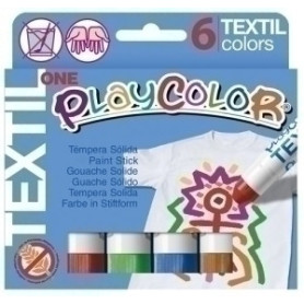 COMPRAR TEMPERA PLAYCOLOR TEXTIL ONE C/6