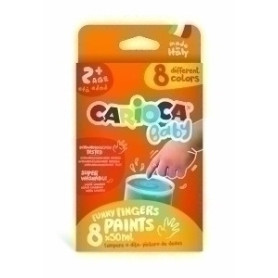 COMPRAR PINTURA de DEDOS CARIOCA BABY 50 ml E/8