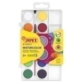 COMPRAR ACUARELAS JOVI 22 mm ESTUCHE de 12