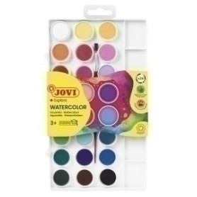 COMPRAR ACUARELAS JOVI 22 mm ESTUCHE de 24
