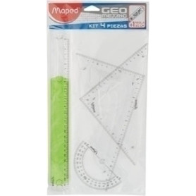 COMPRAR KIT DE REGLAS MAPED  (4 PIEZAS+1 REGALO)