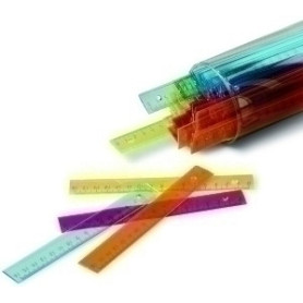 COMPRAR REGLAS FAIBO PLASTICO FLUOR 16cm B/100