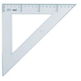 COMPRAR ESCUADRA CRISTAL SAFTA 30 CENTIMETROS