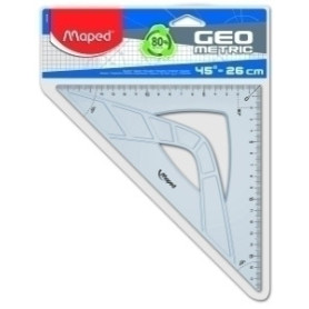 COMPRAR ESCUADRA GEOMETRIC MAPED 26 cm