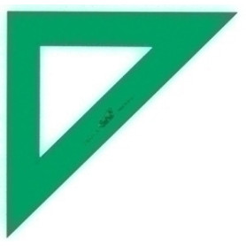 COMPRAR ESCUADRA SAFTA 25 CENTIMETROS VERDE