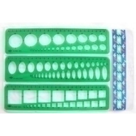 COMPRAR PLANTILLAS ESCOLAR JUEGO-3 SURTID R-C-E*