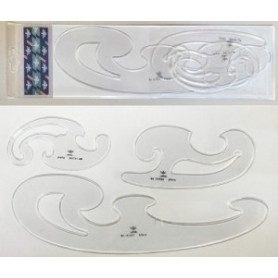 COMPRAR PLANTILLAS JUEGO 3 CURVAS C/BOLSA DFH