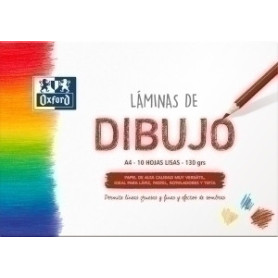 COMPRAR LAMINA DIBUJO OXFORD PK 10 A4 LISA