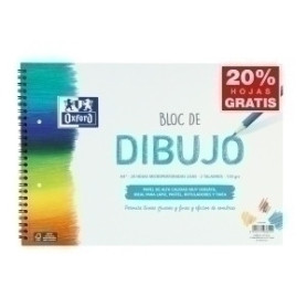 COMPRAR BLOC DIBUJO OXFORD C/ESP. 2TAL A4+ 130g