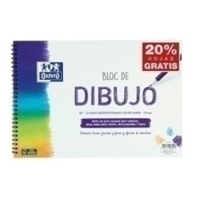COMPRAR BLOC DIBUJO OXFORD C/ESP. REC A4+ 130g