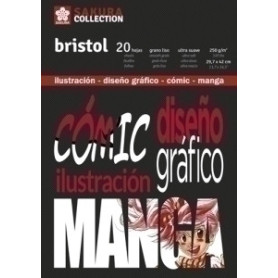 COMPRAR BLOC DIBUJO SAKURA MANGA A3 250g