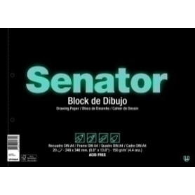 COMPRAR BLOC DIBUJO SENATOR Fº PROL. 150g