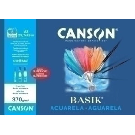 COMPRAR LAMINA G-C ACUARELA BASIK M.PK 6 A3