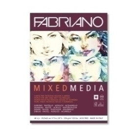 COMPRAR BLOC DIBUJO FABRIANO MIX MEDIA A3 250g