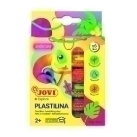 COMPRAR PLASTILINA JOVI 90 BARRA NEON EST.6