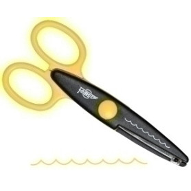 COMPRAR TIJERAS FAIBO DENTADA AMARILLO