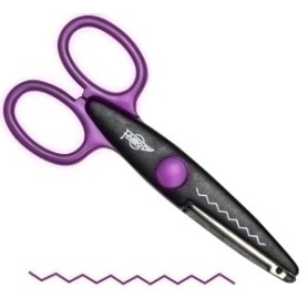 COMPRAR TIJERAS FAIBO DENTADA MALVA