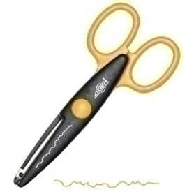 COMPRAR TIJERAS FAIBO DENTADA NARANJA