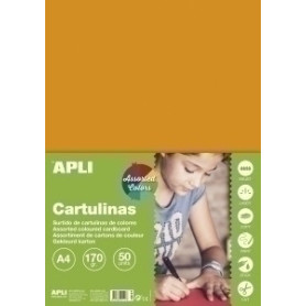 COMPRAR CARTULINA A4 170gr. 50 UD. COL.INTENSO