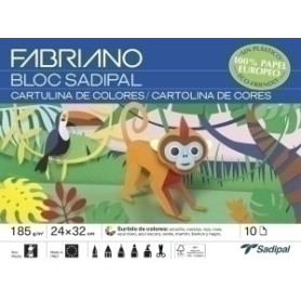 COMPRAR BLOC SADIPAL MANUAL. 10h. CART. COLORES