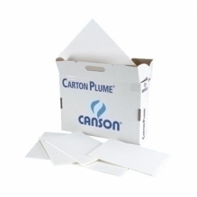 COMPRAR CARTON PLUMA CANSON BLANCO  5 mm 100x140