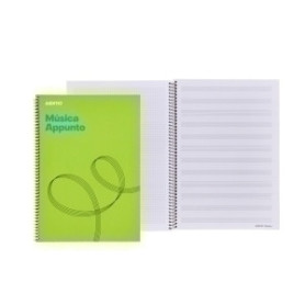 COMPRAR BLOC MUSICA ADDITIO APPUNTO 12 PTG. A4