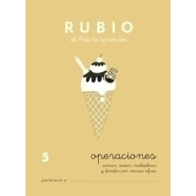 COMPRAR CUADERNO RUBIO A5 OPERAC.y PROBLEMAS  5