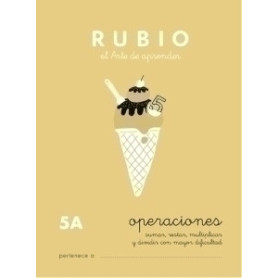 COMPRAR CUADERNO RUBIO A5 OPERAC.y PROBLEMAS  5A