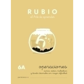 COMPRAR CUADERNO RUBIO A5 OPERAC.y PROBLEMAS  6A