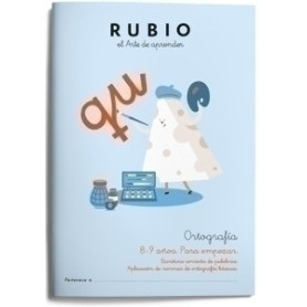 COMPRAR CUADERNO RUBIO ORTOGRAFIA 3 8-9 AÑOS