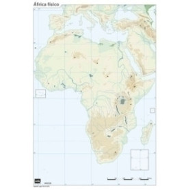 COMPRAR MAPA MUDO ERIK COLOR FISICO AFRICA