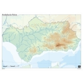 COMPRAR MAPA MUDO ERIK COLOR FISICO ANDALUCIA
