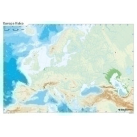 COMPRAR MAPA MUDO ERIK COLOR FISICO EUROPA