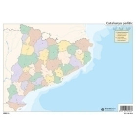 COMPRAR MAPA MUDO ERIK COLOR POLITICO CATALUNYA