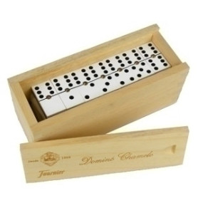 COMPRAR JUEGO DOMINO CHAMELO CELULOIDE C/ MADERA