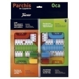 COMPRAR JUEGO PARCHIS OCA 33 CTM. CON ACCESORIOS