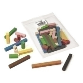 COMPRAR REGLAS REGLETAS MADERA BOLSA 63 PIEZA