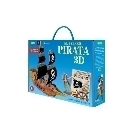 COMPRAR PUZZLE MANOLITO B. EL VELERO PIRATA 3D