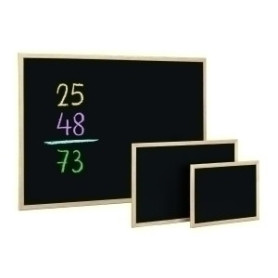 COMPRAR PIZARRA NEGRA MARCO PINO 40x60 cm