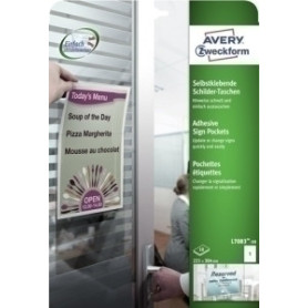 COMPRAR FUNDA CARTEL AVERY VERT.A4 PERMANENTE